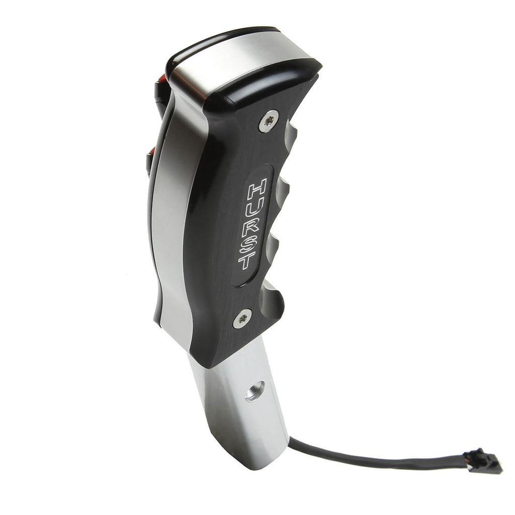 HURST BILLET/PLUS PISTOL GRIP AUTO SHIFT HANDLE WITH MANUAL SHIFT BUTTONS