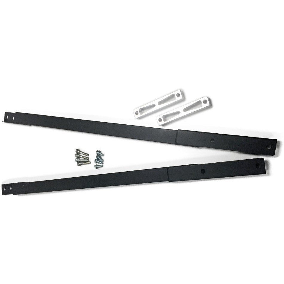 Steeda S550/S650 Mustang Ultra Lite Low-Profile Chassis Jacking Rails (2015-2024 Convertible)