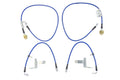 Steeda Mustang GT/Dark Horse MagneRide Braided Stainless Brake Line Kit (2024+)S650