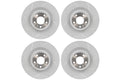 Steeda Explorer ST Slotted Front & Rear Rotor Set (2020+)