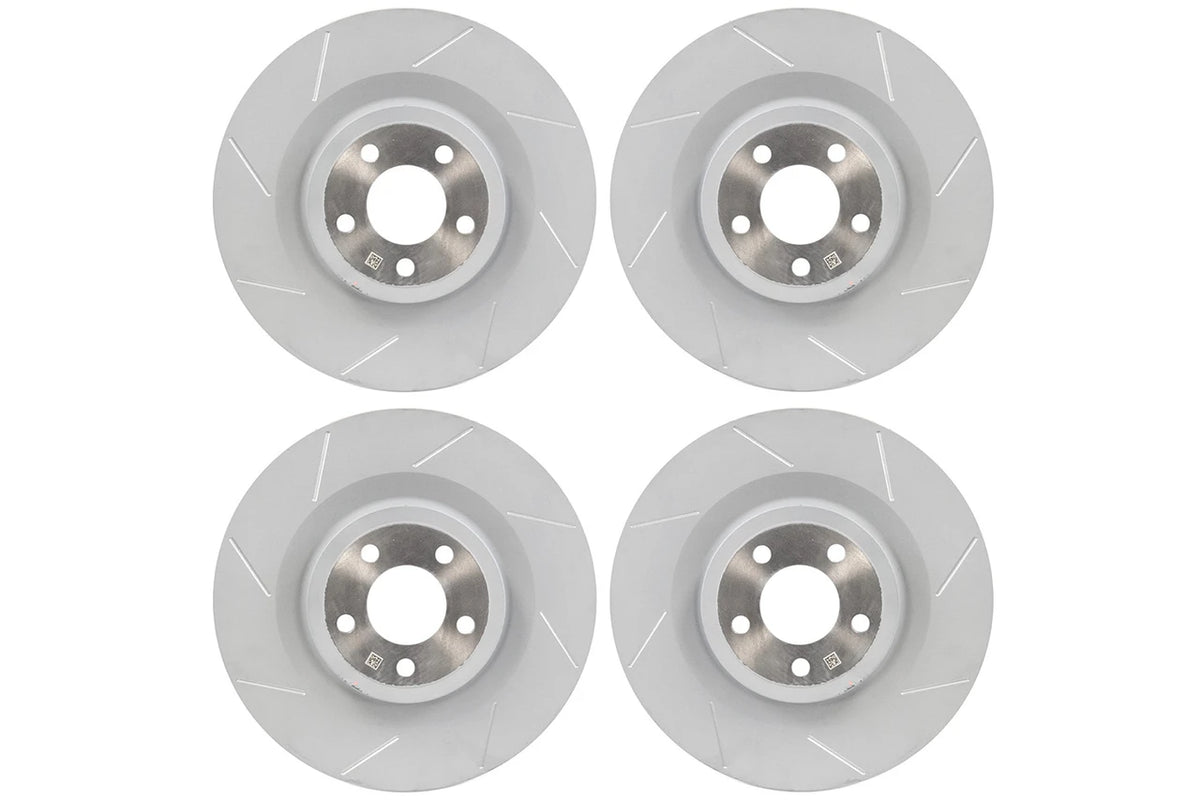 Steeda Explorer ST Slotted Front & Rear Rotor Set (2020+)