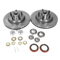 5 lug Front Disc Brake Rotor Conversion (1987-1993 Mustang)