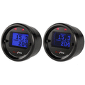 Dual Interceptor Gauge set (Blue/Black Screen)