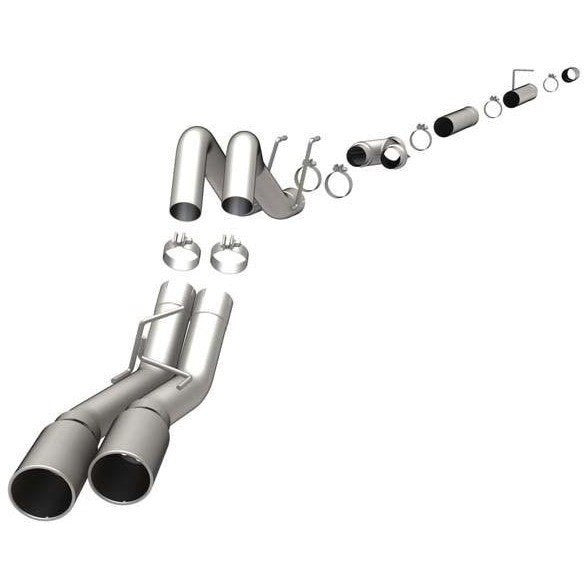 Cat Back Exhaust System (Single To Dual Rear Exit)