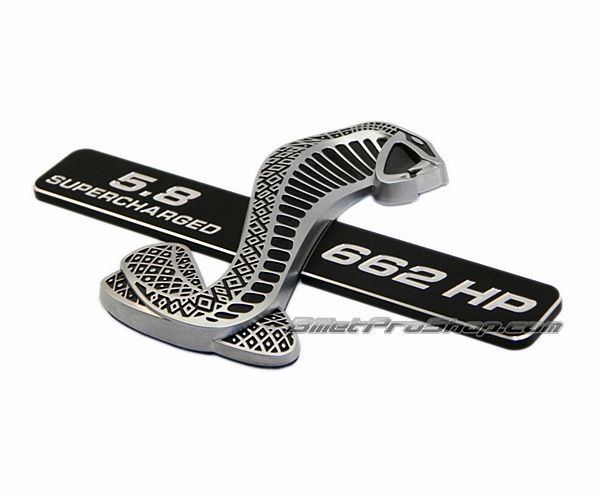 BPS Fender Wing Emblems (2007-2014 GT500)