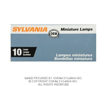 Sylvania Automotive 7443.TP SYLVANIA 7443 Basic Miniature Bulb, (Contains 10 Bulbs)