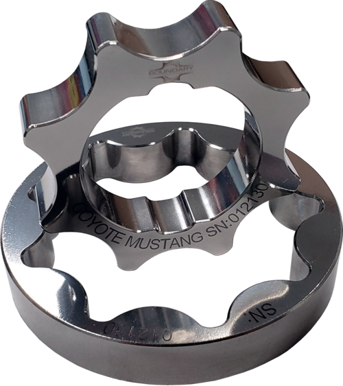 Boundary Pumps Coyote Billet Oil Pump Gears/ Coyote Crankshaft Timing Sprocket Kit
