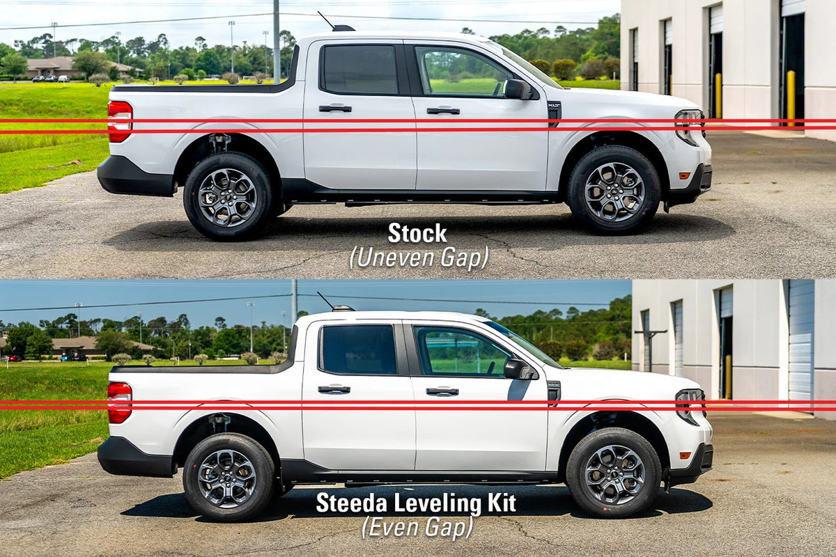 Steeda Maverick Billet Aluminum 1.25" Front Leveling Kit (2022-2026)