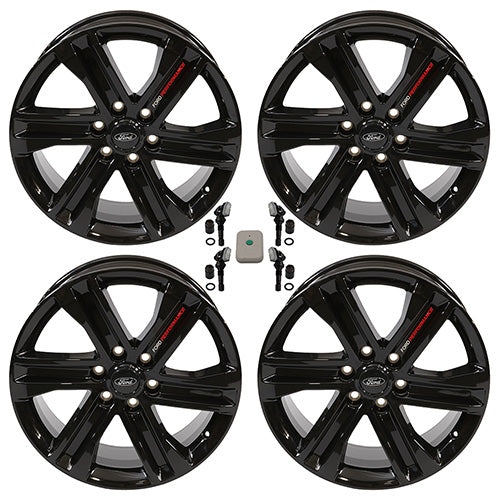 Ford Performance F-150 Wheel Set 20"x8.5" - Gloss Black (2024+)