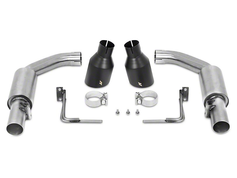Mishimoto Pro Axle-Back Exhaust - Black Tips