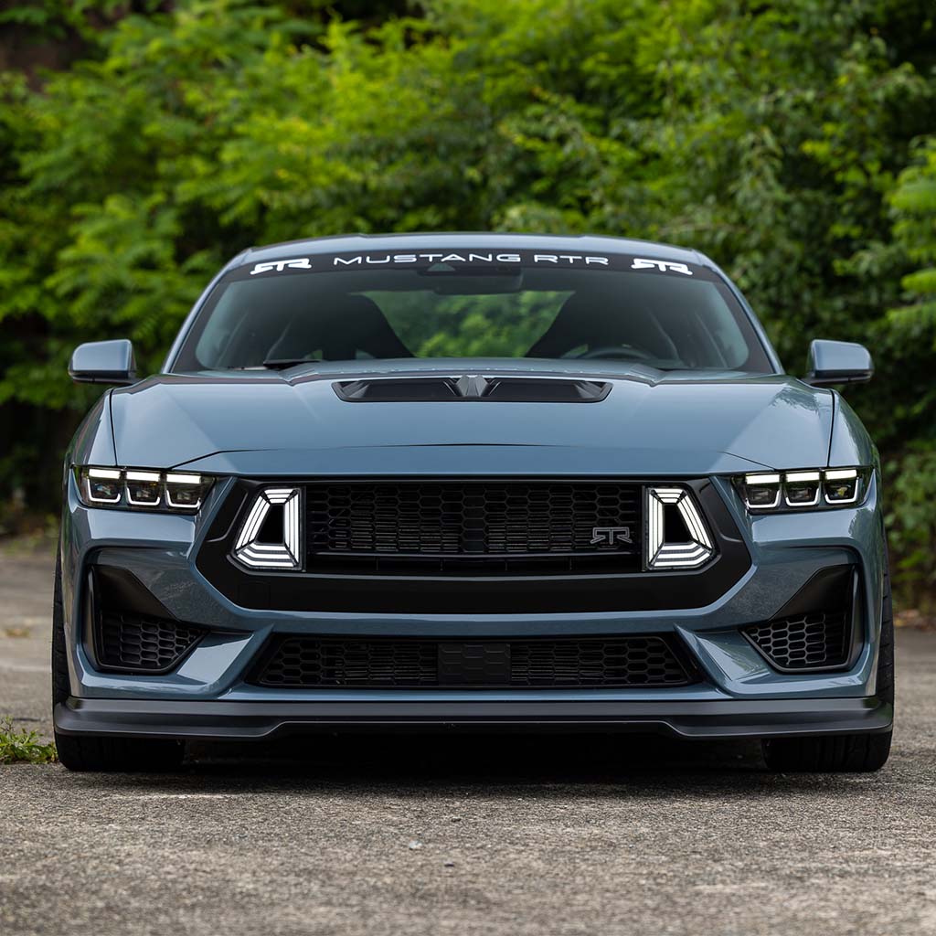 RTR Mustang Upper Grille w/ LED Air Intakes (2024+)