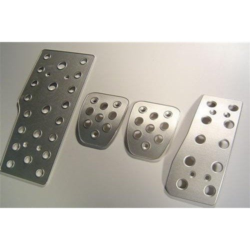 Satin Aluminum Pedal Kit (4 Piece)