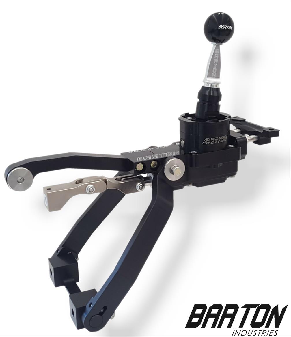 BARTON HYBRID 3 SHIFTER Flatstick handle Ford Mustang S550 (2015-2023)