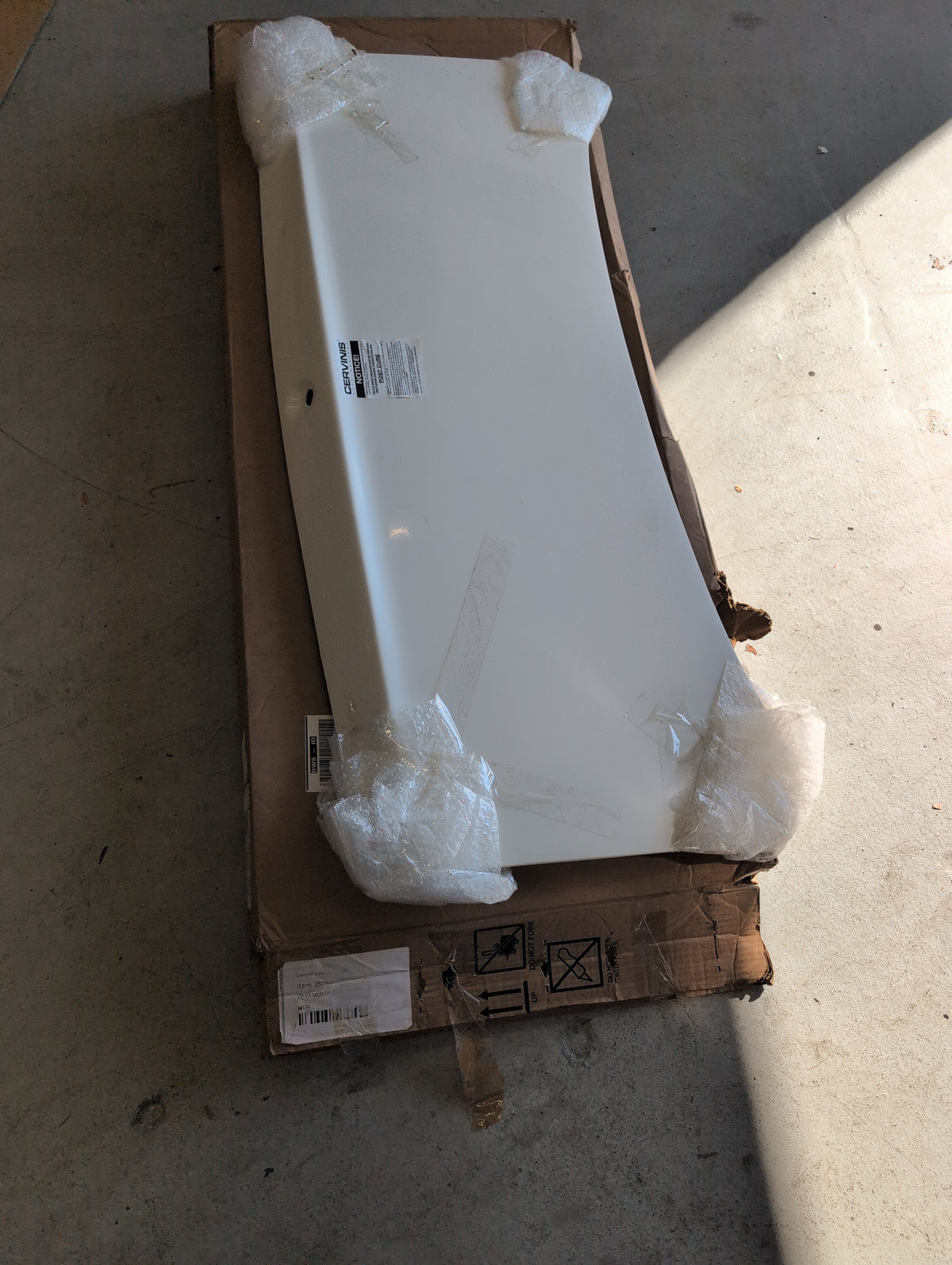 Cervini's - 79-93 Mustang Fiberglass Trunk Lid
