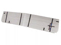 Cervini's Upper Billet Grille with Running Horse Emblem; Black