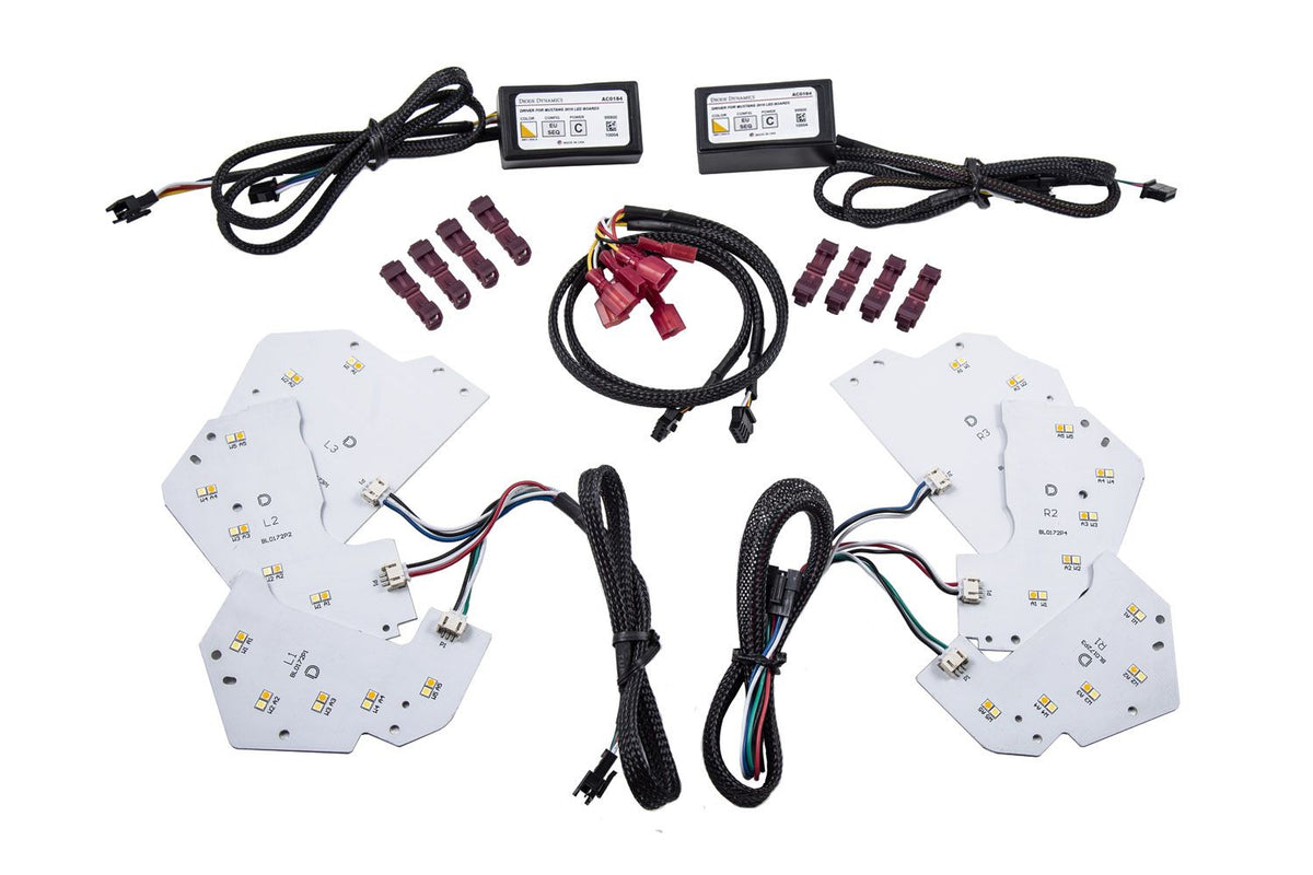 2018-2021 Ford Mustang Switchback DRL LED Boards