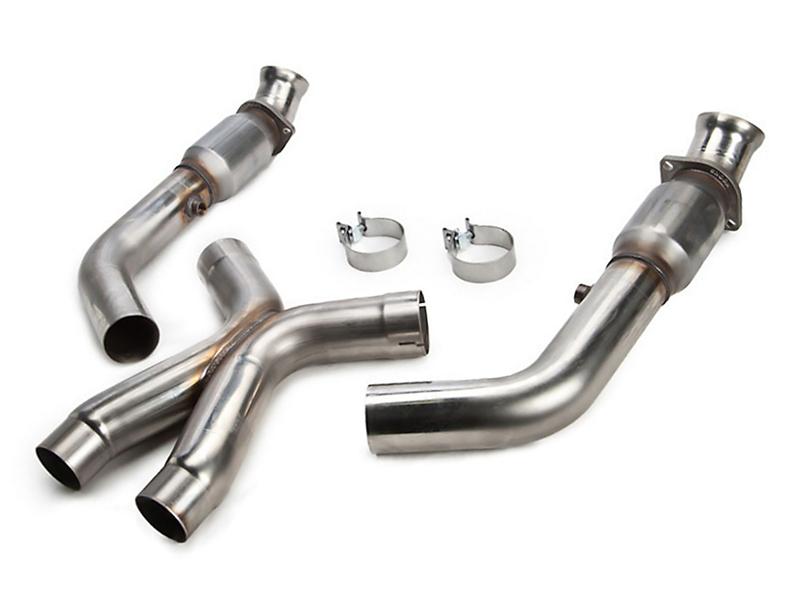 3" x 2-1/2" (OEM) SS Comp. Only X-Pipe. 2007-10 Shelby GT500.