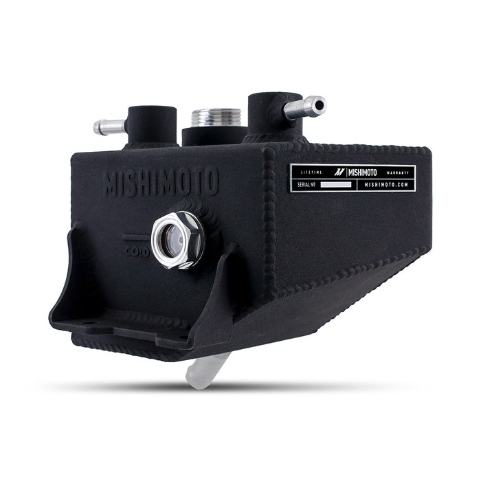 Mishimoto Mustang Aluminum Coolant Expansion Tank - Black (2024+)S650
