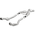 Stainless Steel X-Pipe With High Flow Catalytic Converters