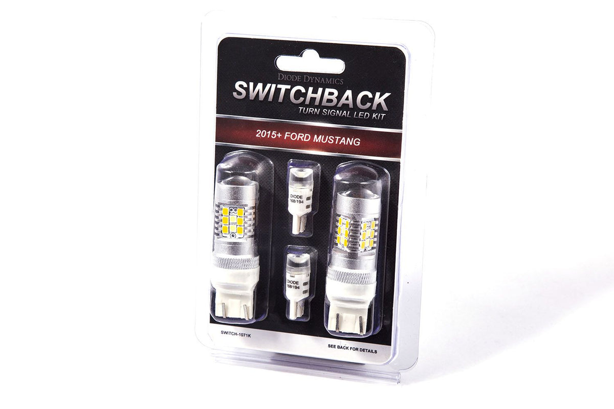 Diode Dynamics Mustang Switchback Turn Signal LED Kit (15-17 All, GT350 18-20)