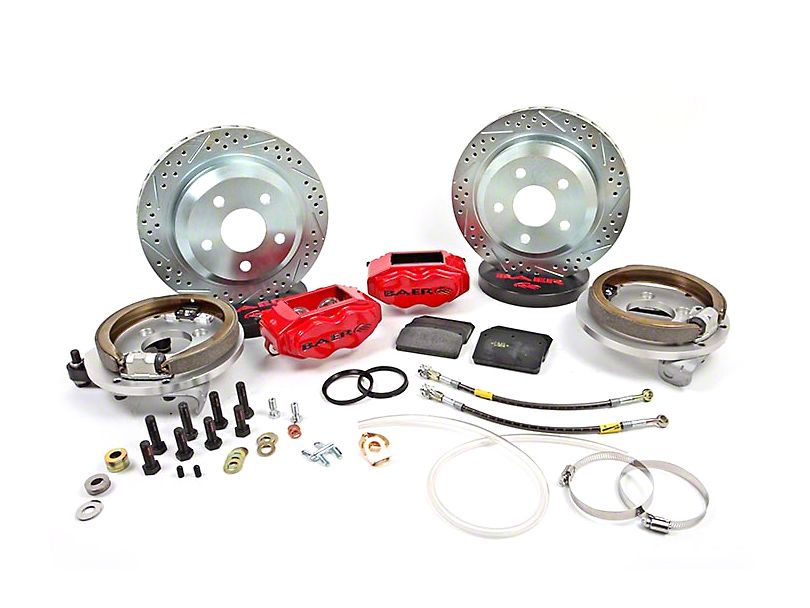 1987-92 MUSTANG 4-LUG REAR DISC BRAKE CONVERSION