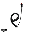 BPS Momentary Push Button W/ Spiral Cord